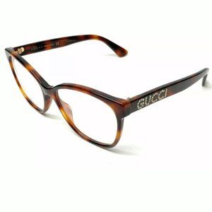 Gucci Women's Havana Authentic Eyeglasses